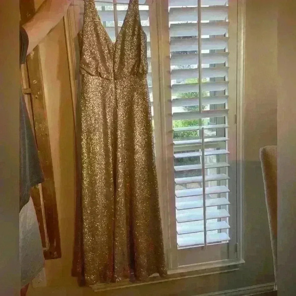 Sorella Vita Sequin Long Dress Gown - Picture 3 of 11